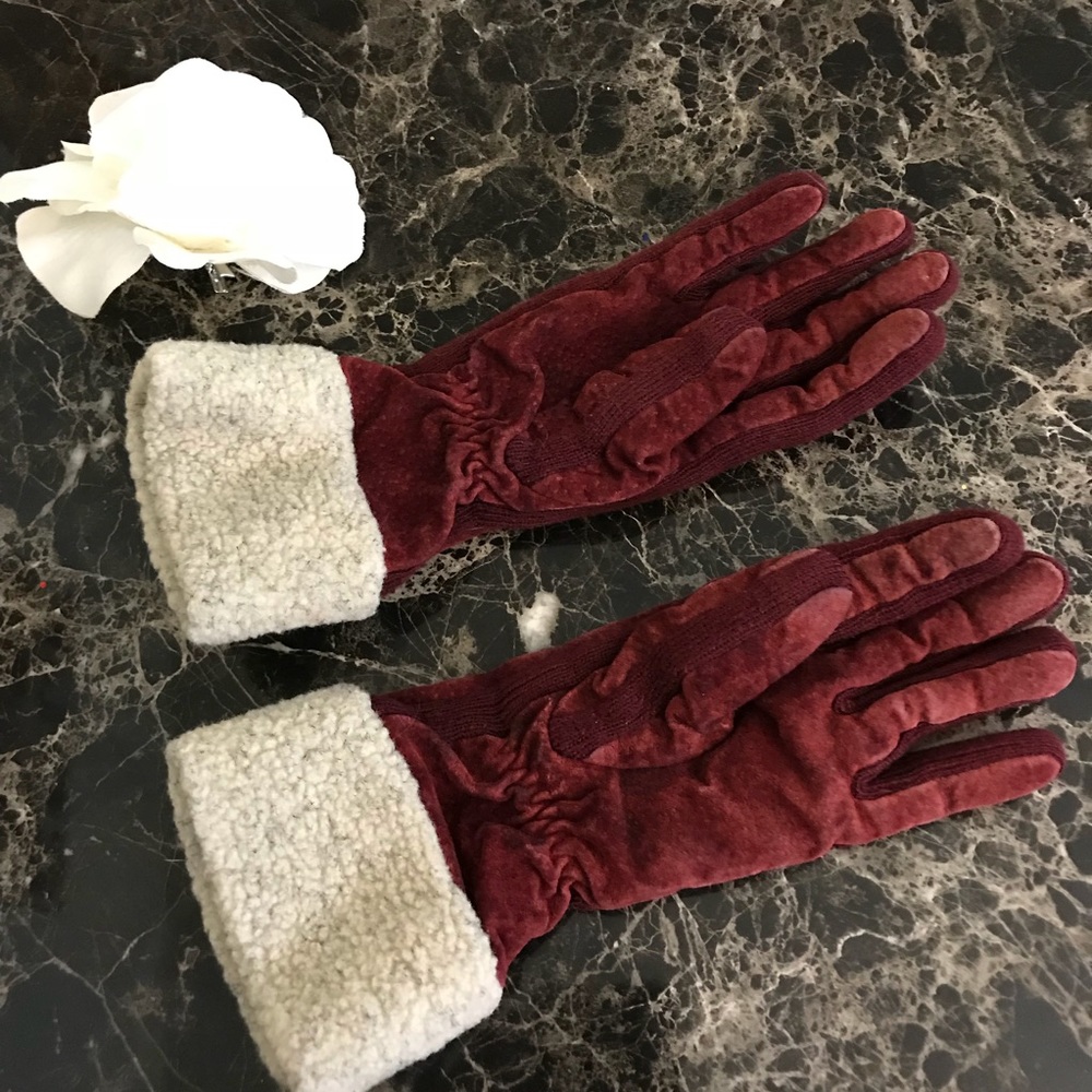 Velvet Winter Gloves
